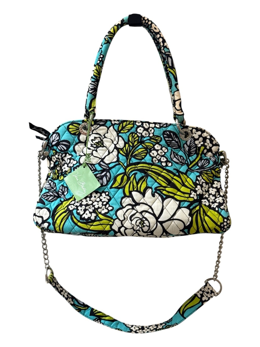 VERA BRADLEY | Island Blooms (Retired Print) Quilted Chain Handbag